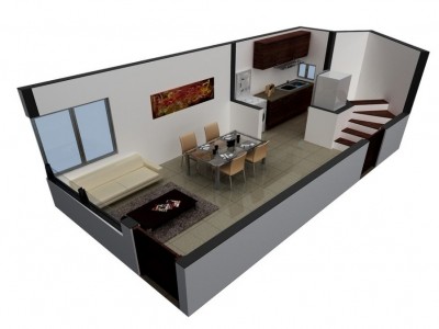 Departamento en Complejo Bequer, Santa Rita